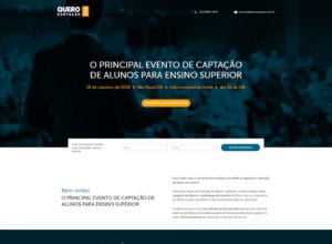 Programação hotsite Quero Captação 2018