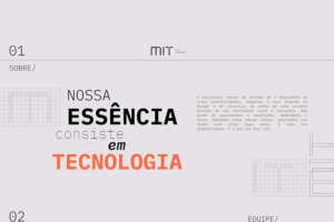 Desenvolvimento front-end do novo site do MIT Arquitetos, escritório de arquitetura e design de Florianópolis / SC.
