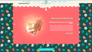 Layout e desenvolvimento Site Lambêjo - Picolé para cachorro